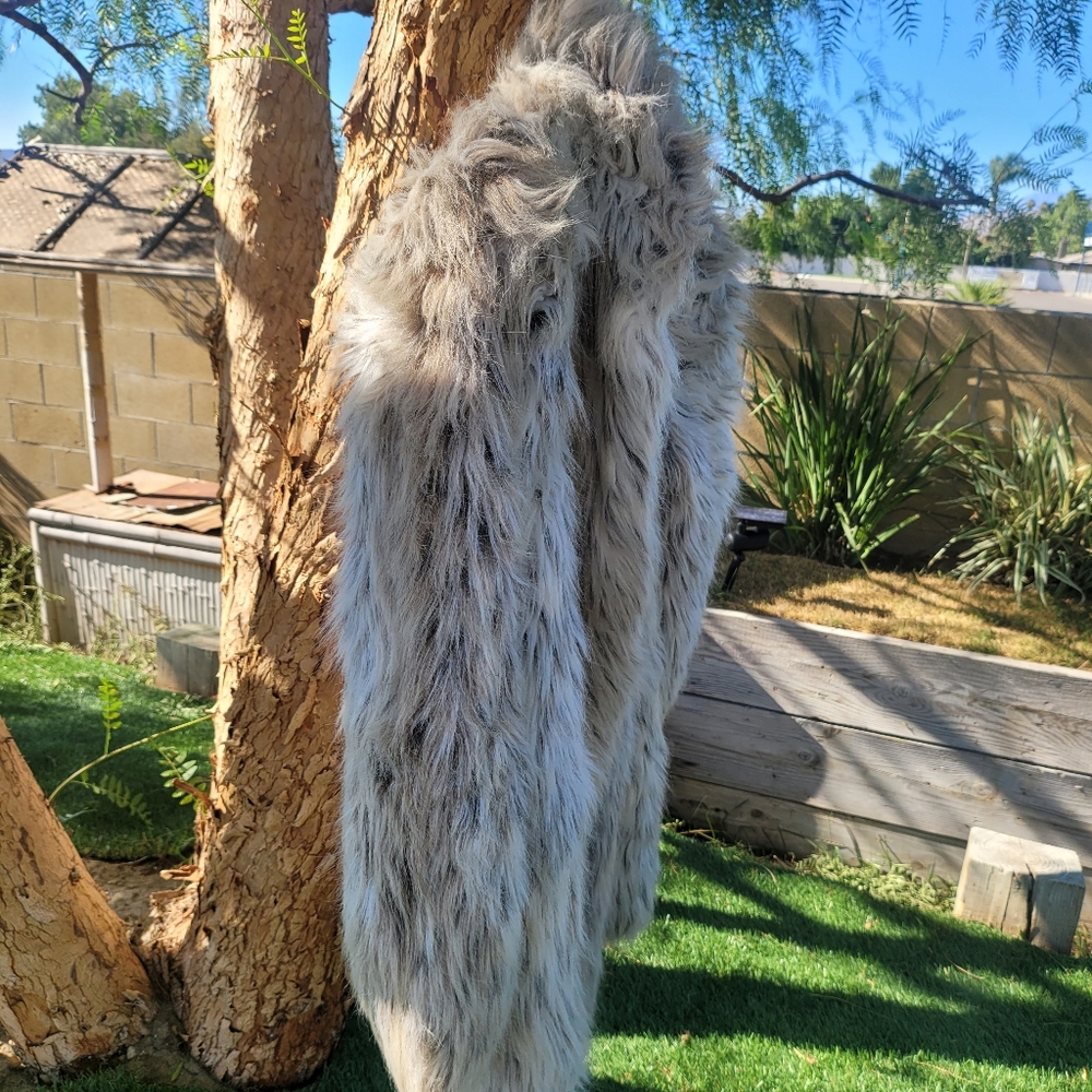 Vintage Faux Fur Coat Made by Outerlayers - Picture 4 of 6